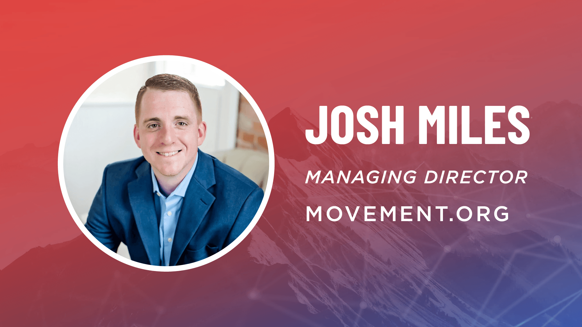 Speaker_AM_JoshMiles